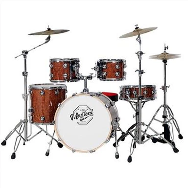 Trealamh druma vintage burgúin