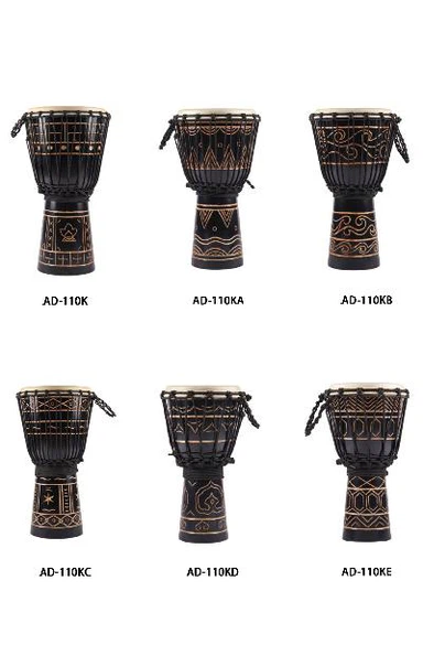 Drumaí Afraic Inaistrithe, Tambourines Brandáilte